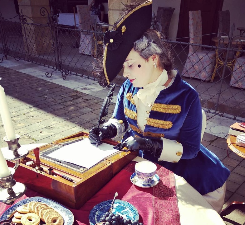 Riding habit, c. 1760